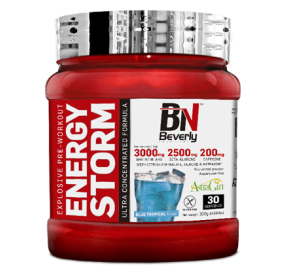 energy storm preworkout beverly nutrition