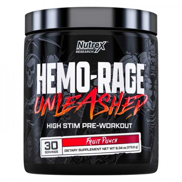 hemo rage unleashed  nutrex, booster puissant pour la musculation
