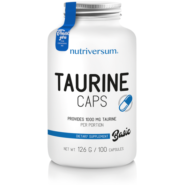 taurine 1g pure nutriversum en gélules, acheter taurine