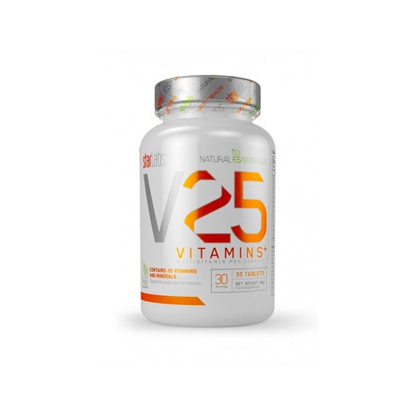 multivitamines minéraux v25 vitamins starlabs nutrition france, starlabs kdc distribution