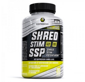 SHRED STIM SSP 90 CAPS CORGENIC | Bruleur & Diurétique