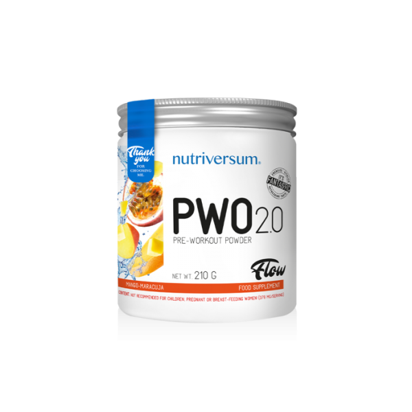 flow pwo nutriversum preworkout france, le meilleur booster pour la musculation