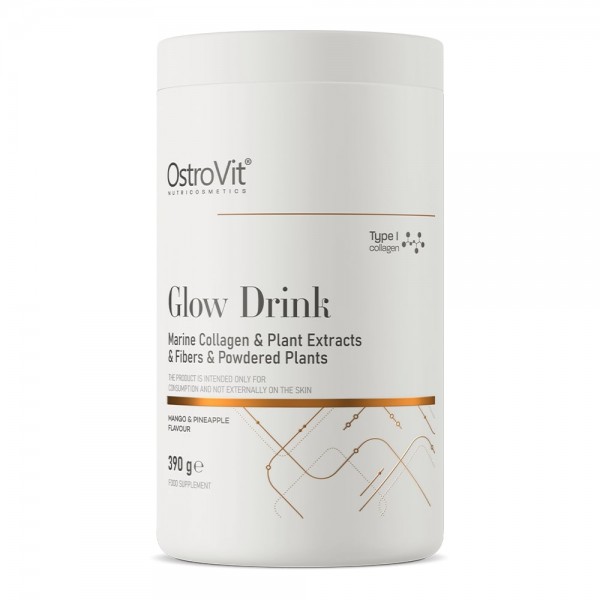 collagène marin glow drink ostrovit, anti-âge, beauté ongle, cheveux, peau, articulations